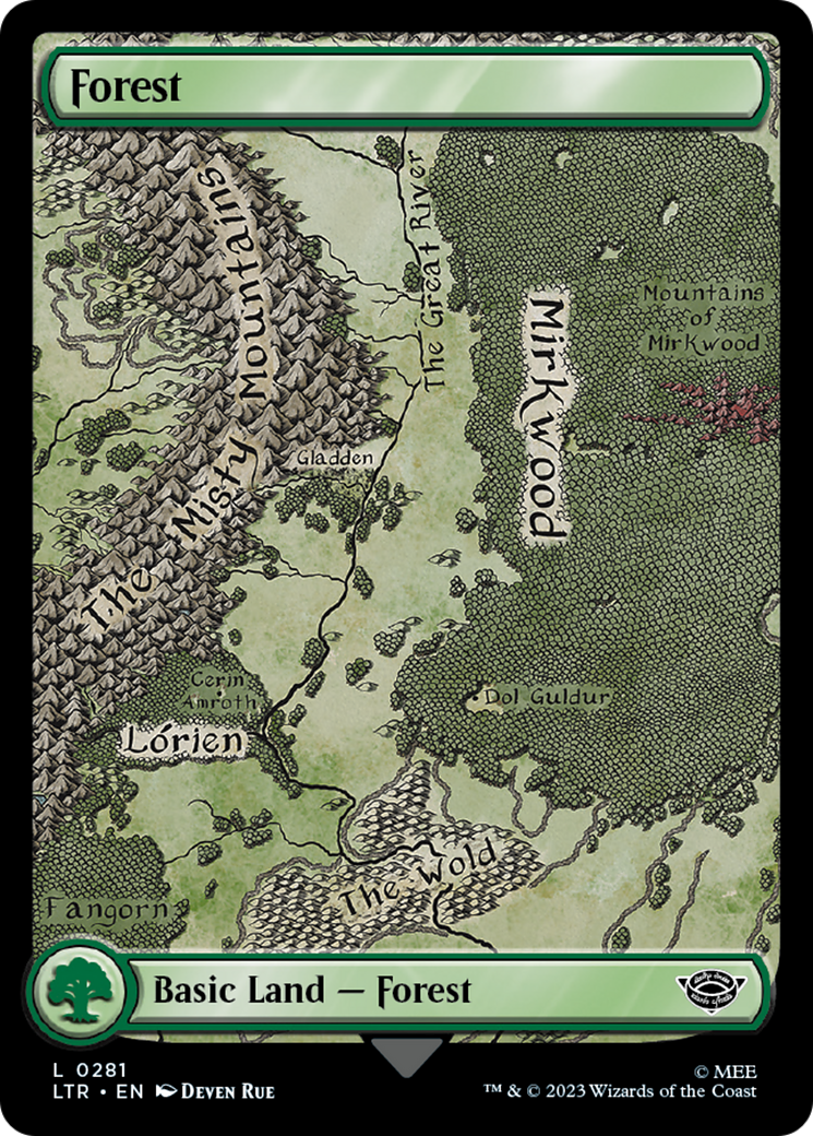Forest (LTR-281) - [The Lord of the Rings: Tales of Middle-earth] Foil