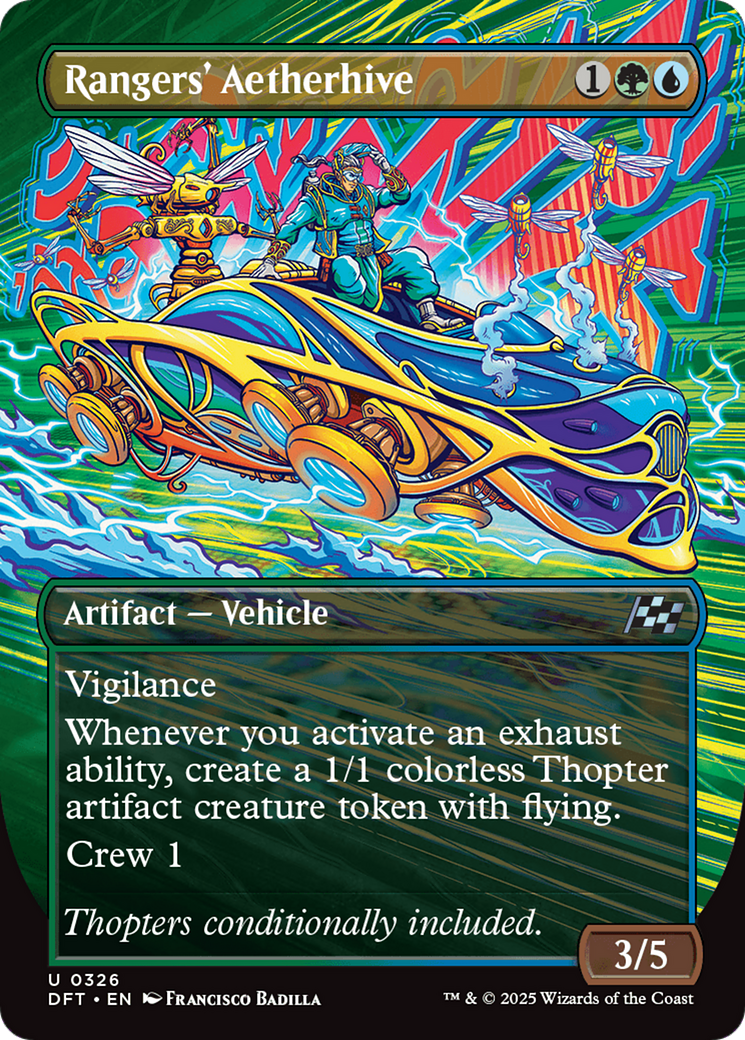 Rangers' Aetherhive (Borderless) (DFT-326) - [Aetherdrift] (Borderless)