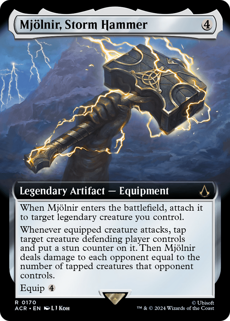Mjölnir, Storm Hammer (ACR-170) - [Assassin's Creed]: (Extended Art) Foil