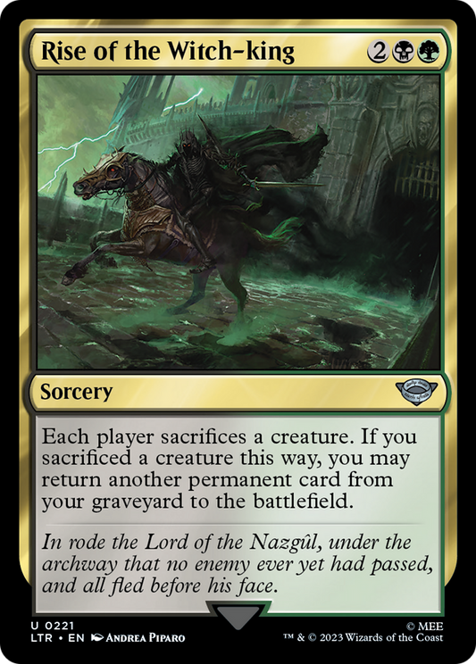Rise of the Witch-king (LTR-221) - [The Lord of the Rings: Tales of Middle-earth] Foil