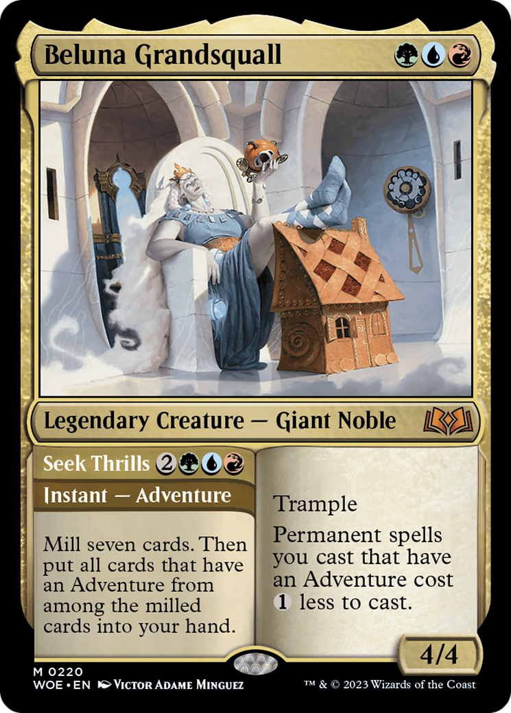 Beluna Grandsquall (WOE-220) - [Wilds of Eldraine] Foil