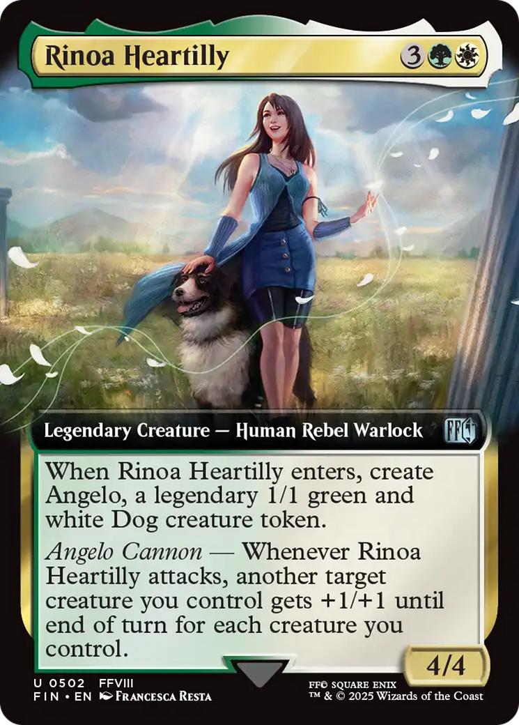 Rinoa Heartilly (FIN-502) - [FINAL FANTASY]: (Extended Art) Foil