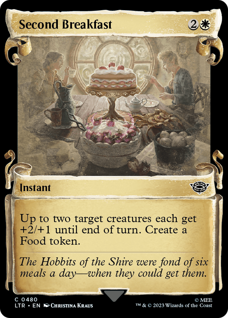 Second Breakfast (LTR-480) - [The Lord of the Rings: Tales of Middle-earth]: (Showcase)