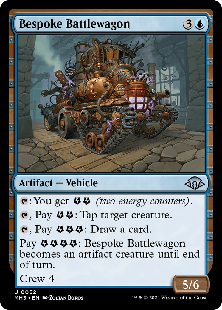 Bespoke Battlewagon (MH3-052) - [Modern Horizons 3] Foil