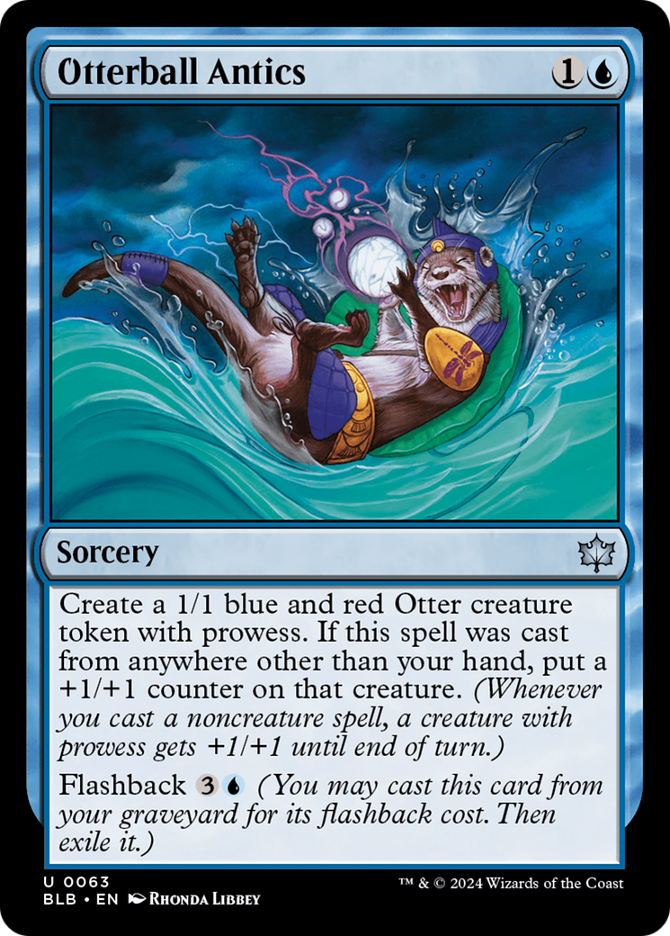 Otterball Antics (BLB-063) - [Bloomburrow] Foil