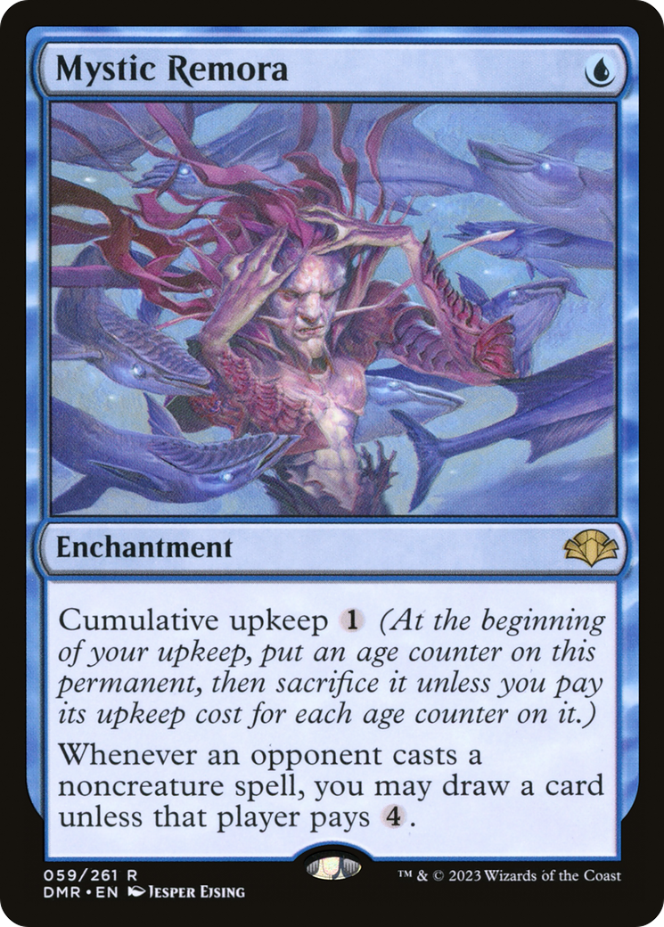 Mystic Remora (DMR-059) - [Dominaria Remastered] Foil