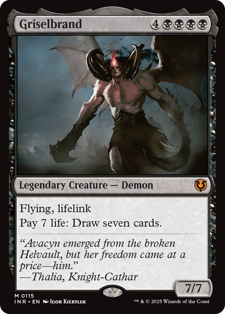 Griselbrand (INR-115) - [Innistrad Remastered] Foil