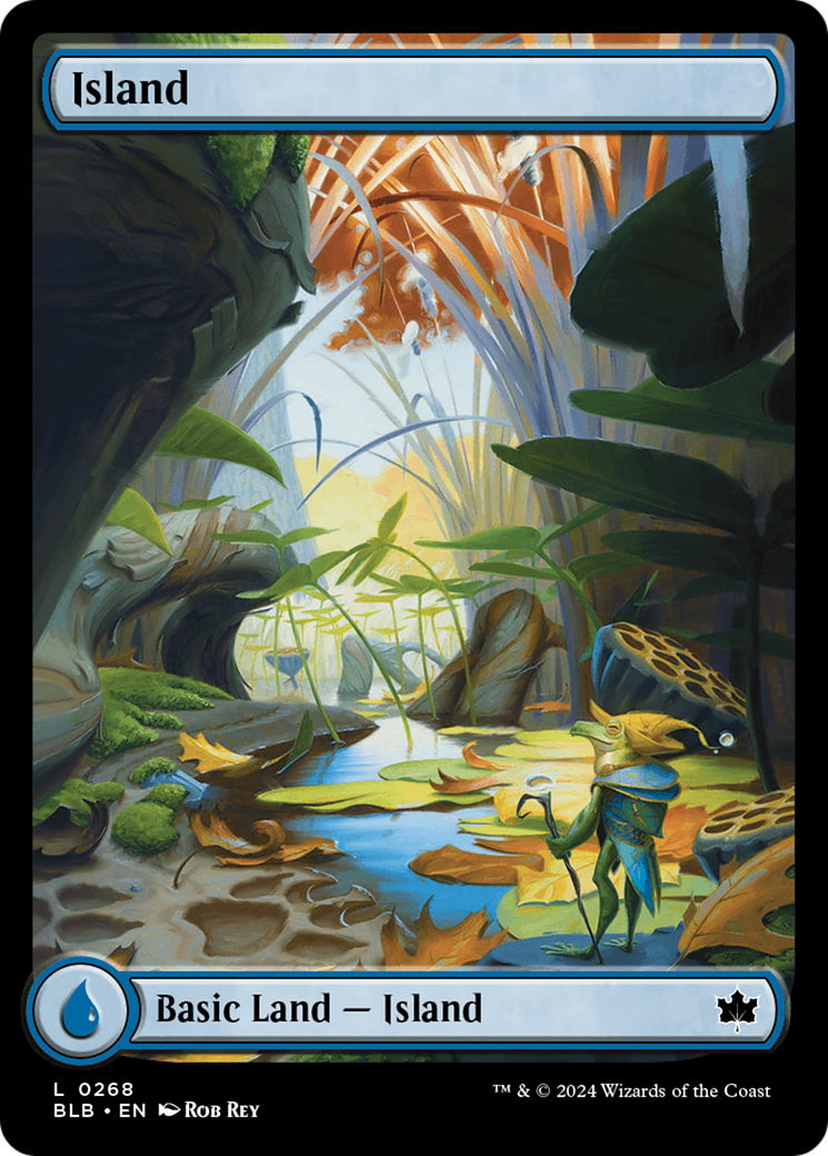 Island (BLB-268) - [Bloomburrow] Foil