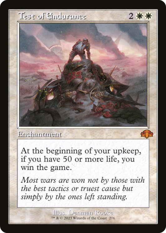 Test of Endurance (DMR-276) - [Dominaria Remastered]