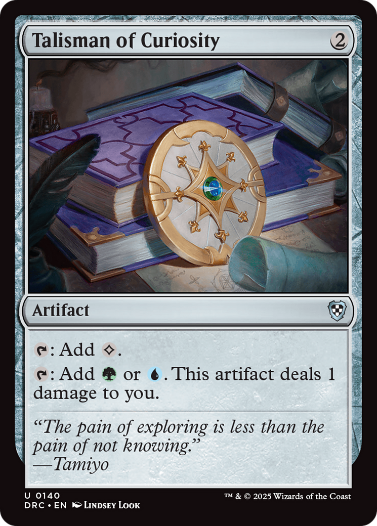 Talisman of Curiosity (DRC-140) - [Commander: Aetherdrift]