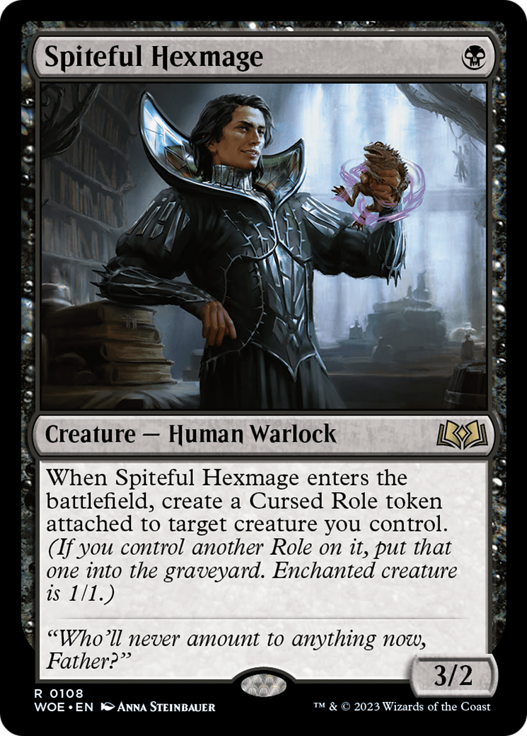 Spiteful Hexmage (WOE-108) - [Wilds of Eldraine] Foil