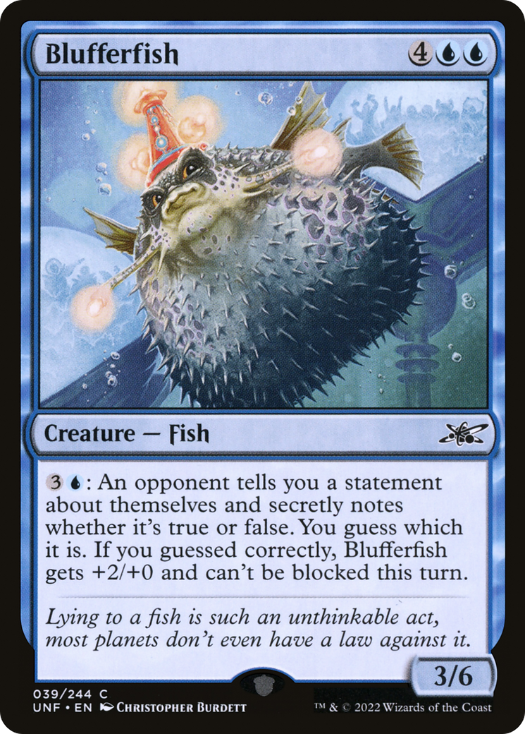 Blufferfish (UNF-039) - [Unfinity]