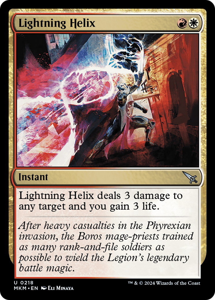Lightning Helix (MKM-218) - [Murders at Karlov Manor]