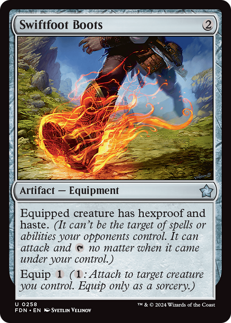 Swiftfoot Boots (FDN-258) - [Foundations] Foil