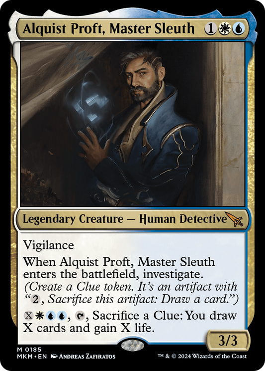Alquist Proft, Master Sleuth (MKM-185) - [Murders at Karlov Manor] Foil