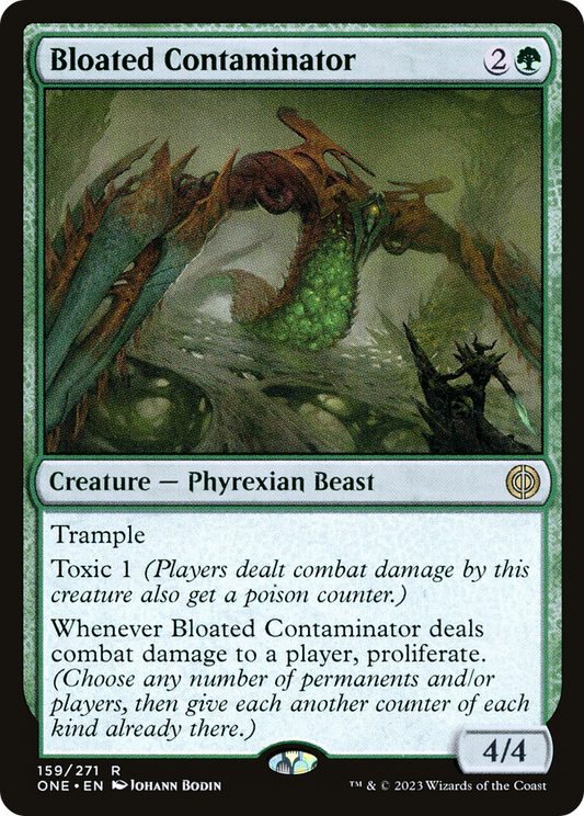 Bloated Contaminator (ONE-159) - [Phyrexia: All Will Be One]