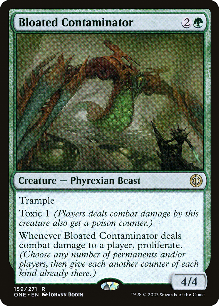 Bloated Contaminator (ONE-159) - [Phyrexia: All Will Be One] Foil