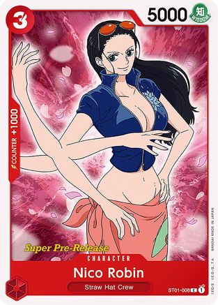 Nico Robin [Super Deck de Démarrage Pré-Release : L'Équipage du Chapeau de Paille] 