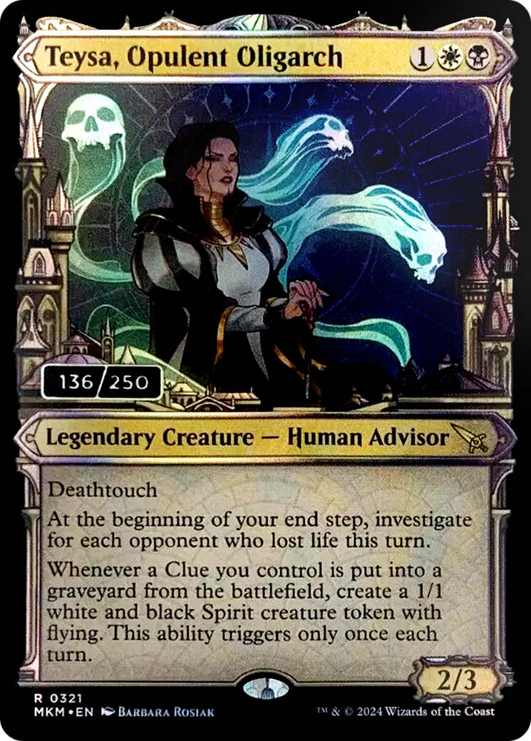 Teysa, Opulent Oligarch (MKM-321) - [Murders at Karlov Manor] Foil