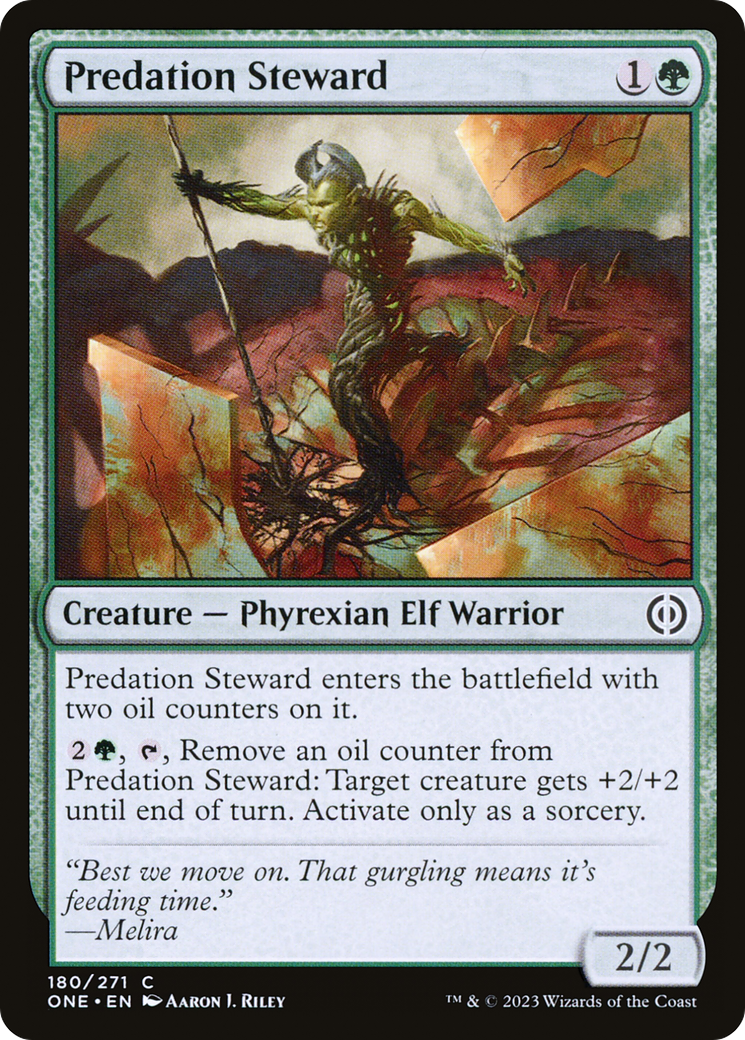 Predation Steward (ONE-180) - [Phyrexia: All Will Be One]