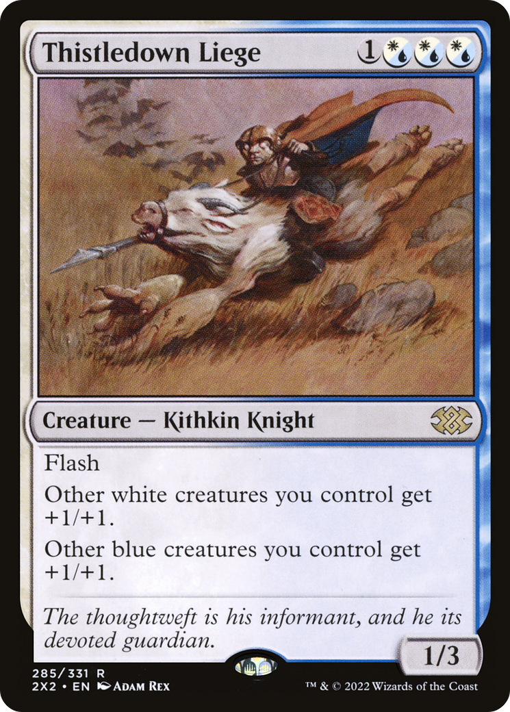 Thistledown Liege (2X2-285) - [Double Masters 2022] Foil