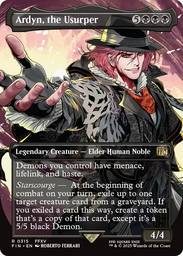 Ardyn, the Usurper (FIN-315) - [FINAL FANTASY] (Borderless) Foil