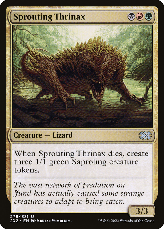 Sprouting Thrinax (2X2-278) - [Double Masters 2022]
