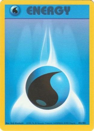 Water Energy 102/102 - [Base Set]