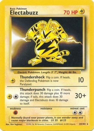 Electabuzz 20/102 - [Base Set]
