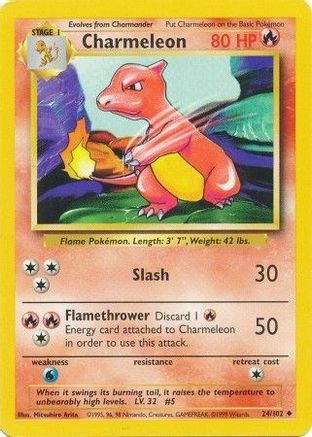 Charmeleon 24/102 - [Base Set]