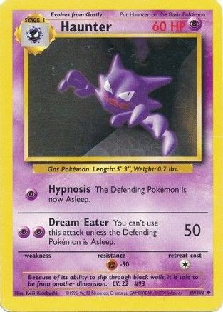 Haunter 29/102 - [Base Set]