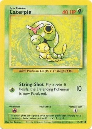 Caterpie 45/102 - [Base Set]