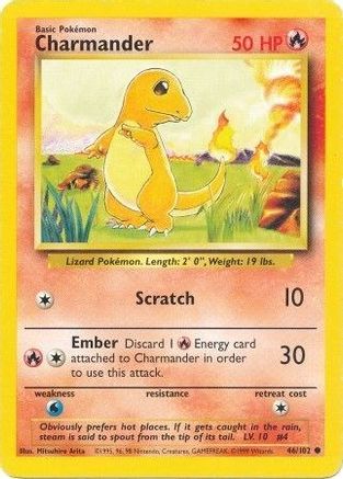Charmander 46/102 - [Base Set]