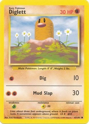 Diglett 47/102 - [Base Set]