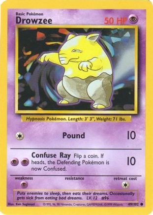 Drowzee 49/102 - [Base Set]