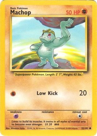 Machop 52/102 - [Base Set]