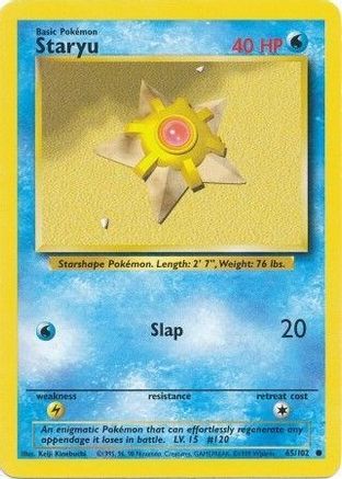 Staryu 65/102 - [Base Set]