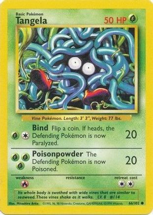 Tangela 66/102 - [Base Set]