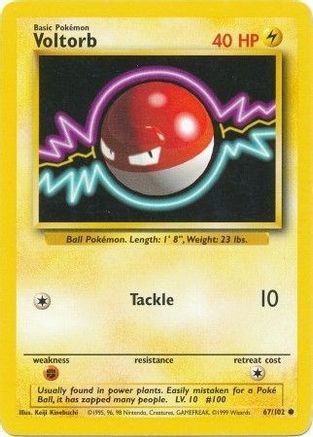 Voltorb 67/102 - [Base Set]