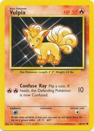 Vulpix 68/102 - [Base Set]