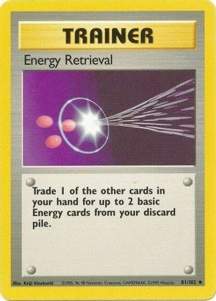 Energy Retrieval 81/102 - [Base Set]