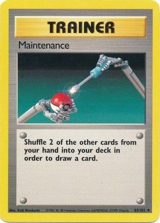 Maintenance 83/102 - [Base Set]