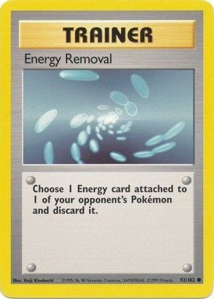 Energy Removal 92/102 - [Base Set]