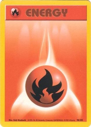 Fire Energy 98/102 - [Base Set]