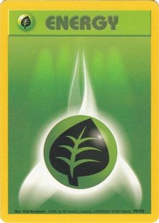 Grass Energy 99/102 - [Base Set]