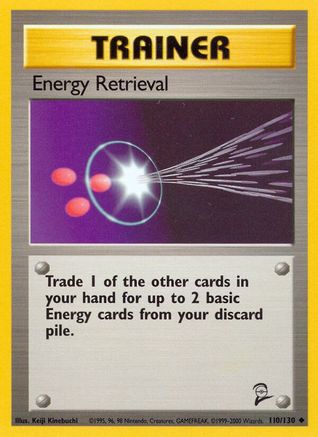 Energy Retrieval 110/130 - [Base Set 2]