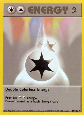 Double énergie incolore (124/130) [Ensemble de base 2] 