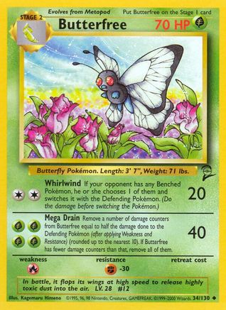 Butterfree 34/130 - [Base Set 2]