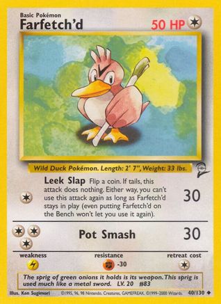 Farfetch'd 40/130 - [Base Set 2]