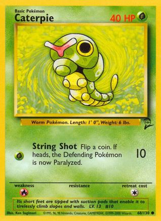 Caterpie 68/130 - [Base Set 2]